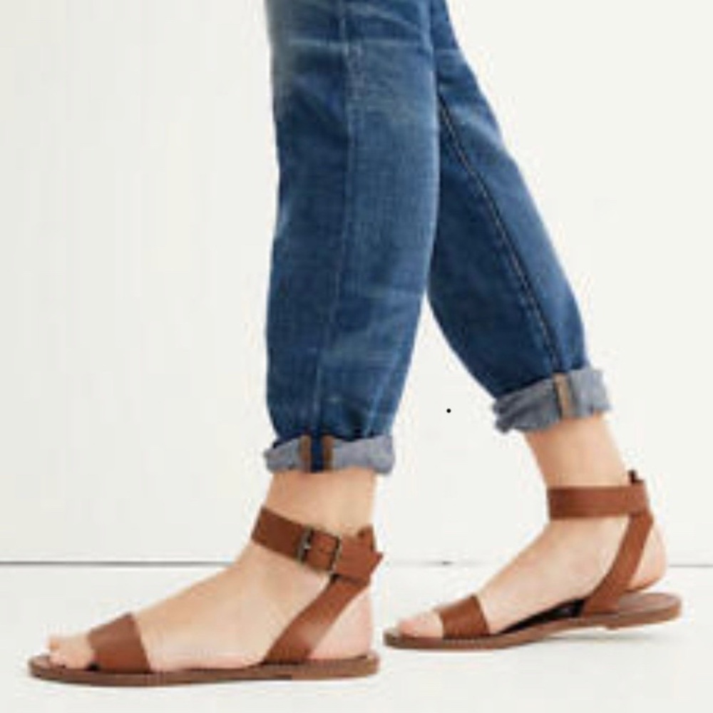 Madewell Leather Boardwalk Sandal
